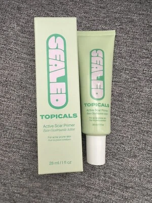 Topicals Sealed Active Scar Filling Primer for Acne Prone Skin Blemishes BNIB - Image 1 of 4