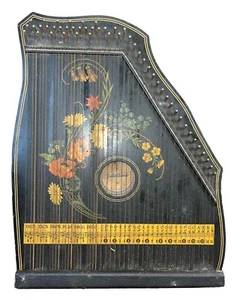 JOBELTONE. ANCIENNE CITHARE DE TABLE. BOIS. CORDES MÉTALLIQUES. ALLEMAGNE.XIX-XX - Picture 1 of 1