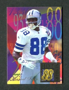 Michael Irvin Cowboys Hall of Fame Wide Receiver 1994 Hot Numbers Football Card - Picture 1 of 2