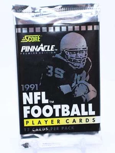 1991 Pinnacle NFL Football Pack (12 Karten) - Bild 1 von 2