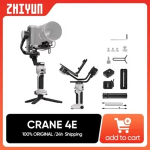 Zhiyun CINEPEER Crane 4E Pro 3-Axis Gimbal Stabilizer for DSLR Mirrorless Camera - Picture 1 of 14