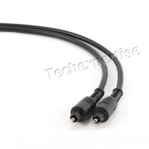 2m Premium Toslink Optical Fibre S/PDIF 5.1 6.1 7.1 7.2 Digital Audio Cable Lead - Picture 1 of 4