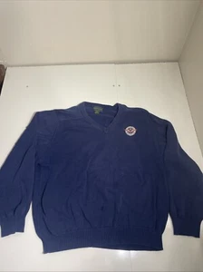 Vintage US Open The Olympic Club 1998 Quarter Zip Pullover Sweater Size Large - Picture 1 of 11