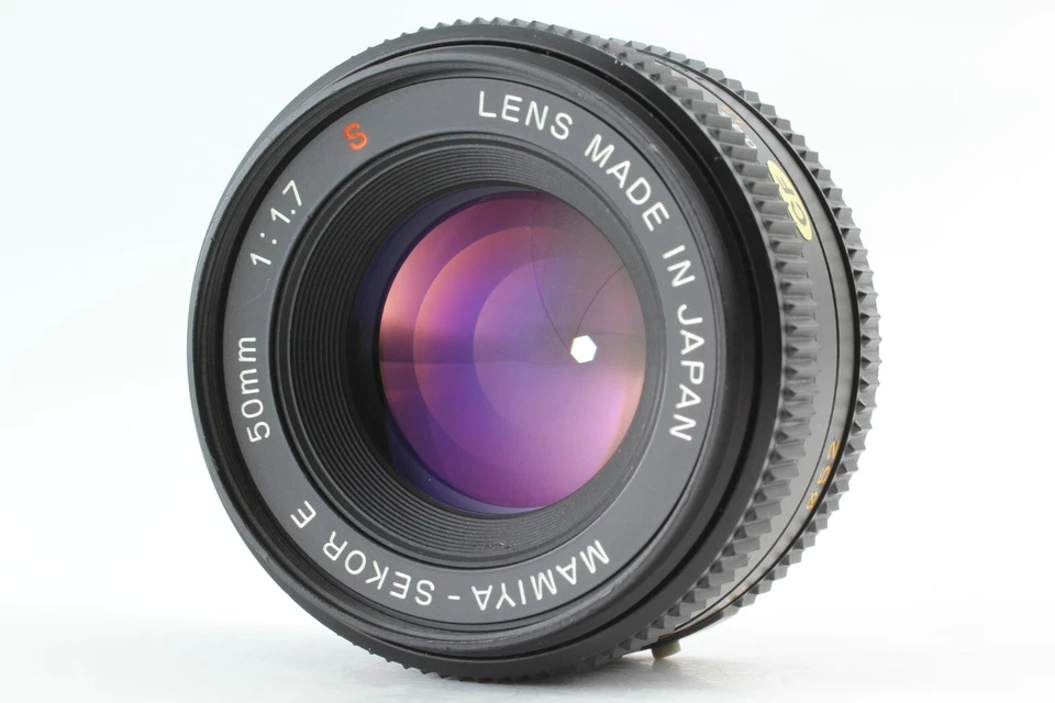 [Near MINT] MAMIYA SEKOR E 50mm f/1.7 S From JAPAN - Image 1 of 4