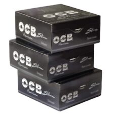 OCB Slim King Size Premium Rolling Papers Pack of 150-3 Full Box