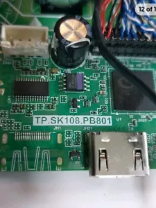 43INCHES MAIN BOARD TP.SK108.PB801 FOR 43INCHES HANNSPree HL400UPB TV - Picture 1 of 5