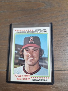 1978 Topps - Record Breaker #6 Nolan Ryan