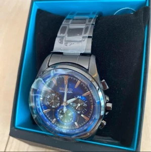 Seiko Wired AGAV102 Automatic Date Blue Dial Analog Men's Watch Unused New - Picture 1 of 7