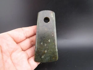 Chinese old  jade,Hongshan culture,collectibles,hetian jade,rare axe,pendant R32 - Picture 1 of 5