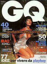 Italian GQ 9/03,Naomi Campbell,September 2003,NEW