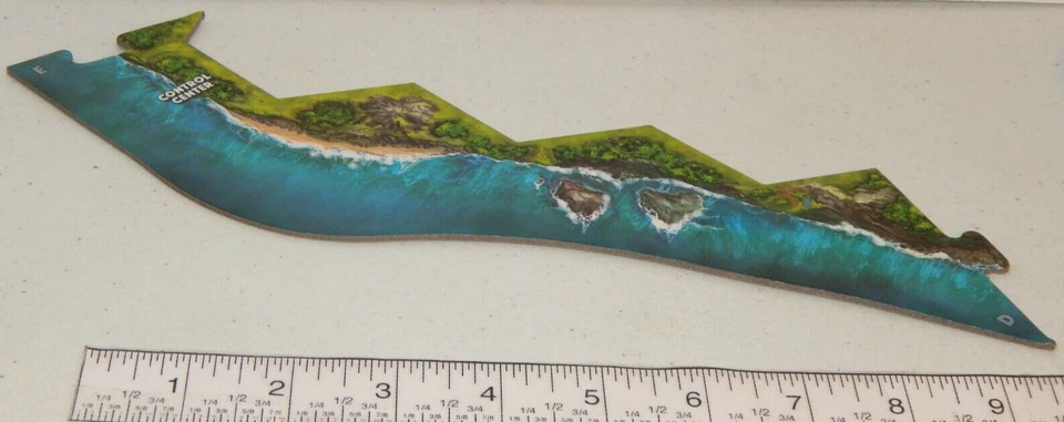 2018 Jurassic Park Danger Adventure Strategy Game  D E Board Part Only  - Image 1 of 1