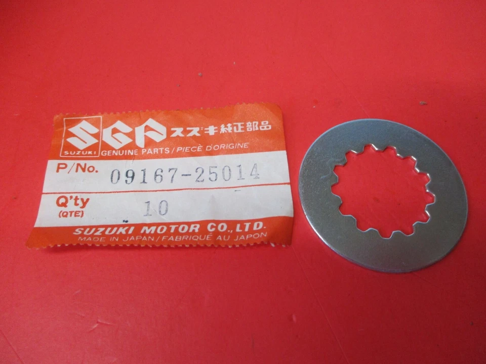 NUEVA LAVADORA ORIGINAL ORIGINAL SUZUKI GS1000 GS1100 XN85 09167-25014 OEM NUEVA Foto 1 de 1