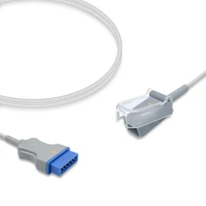 GE 2006644-001 kompatibles SpO2 Adapterkabel, Verwendung mit Nellcor-Oxismart Sensor - Bild 1 von 3