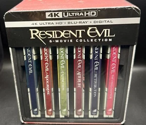 RESIDENT EVIL 6 FILM 4K UHD BLURAY STEELBOOK COLLECTION *NEW! READ DESCRIPTION!* - Picture 1 of 23