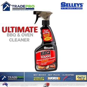 BBQ Cleaner Selleys Heavy Duty Tough Grease Grime Grill Safe Oven Spray 500ml - Bild 1 von 4