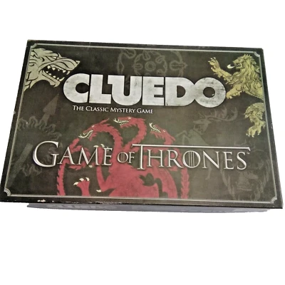 Cluedo Game Of Thrones Board Game 100% Complete with Instructions  - Image 1 of 4