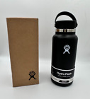 Hydro Flask Water Bottle - Stainless Steel Black 32 Oz (W32bts001)
