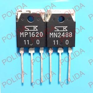 1pair OR 2PCS  Power Transistor SANKEN TO-3P MN2488-O/MP1620-O MN2488/MP1620