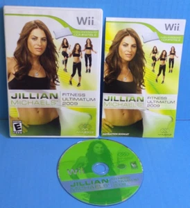 JILLIAN MICHAELS FITNESS ULTIMÁTUM 2009 Nintendo Wii COMPLETO CON MANUAL - Imagen 1 de 1