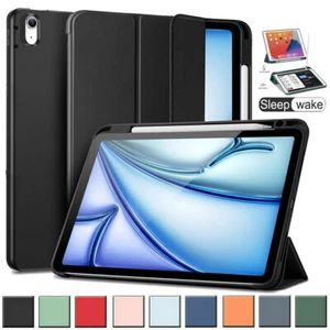Smart Tasche Cover Schutz-Hülle für iPad 5 6 7 8 9 10th Gen Pro Air 11" 6th 2024 - Bild 1 von 62