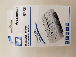 Viessmann 5280 Multiprotokoll Schalt-und Weichendecoder #NEU OVP# - Bild 1 von 1