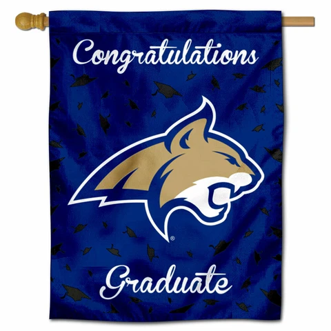 Montana State University Graduation Gift Decorative Flag Cover