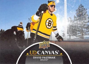 Lona cubierta superior negra #C8 David Pastrnak 2021-22 - Imagen 1 de 2
