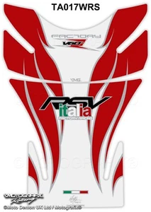 Aprilia RSV1000R 2004 - 2010 Motorcycle Tank Pad Protector Motografix 3D Gel - Picture 1 of 1