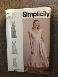 Simplicity Sewing Pattern R11104 Women's Dresses Size H5 (6-14) Uncut New - Picture 1 of 1