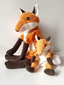Ikea Fuchs Mama + Baby Plüschfigur Stofftier Kuscheltier Plüschtier - Bild 1 von 12