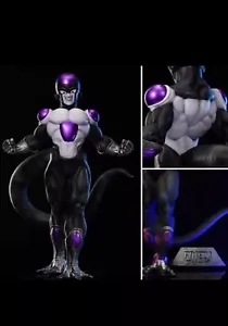 20cm Anime Dragon Ball Frieza Black and Gold PVC Statue Model Figure Toys - Picture 1 of 3