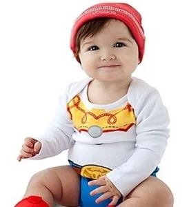 Jessie~Cuddly~TRAJE + SOMBRERO ROJO~NUEVO CON ETIQUETAS~infante 0-24M~Disfraz~Tienda Disney~Toy Story - Imagen 1 de 30