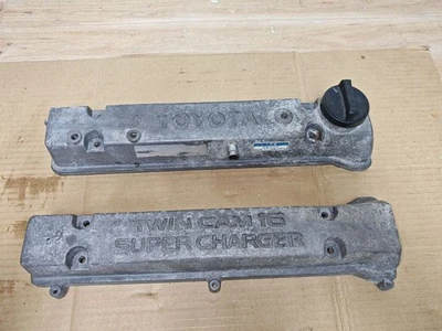 Juego de cubiertas de válvula supercargado Toyota MR2 AE92 1988 1989 Super Charger 4agze Foto 1 de 4