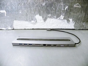 IOGEAR GUD3C02 USB-C Docking Station with Power Delivery Mac/Windows Compatible - Picture 1 of 3