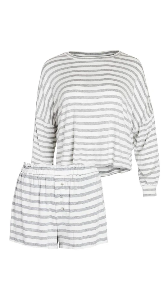 Conjunto de pijama para mujer Honeydew Intimates All American Jersey Shortie (Pure Hearts) Foto 1 de 1