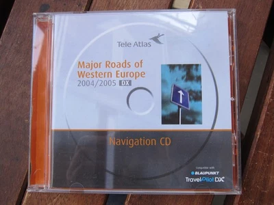 Blaupunkt Tele Atlas Major Roads Western Europe 2004/2005 DX CD-Rom Travel Pilot - Bild 1 von 4