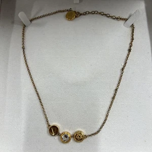 Versace Medusa Logo Necklace Fashion Jewelry gold plated new - Picture 1 of 5