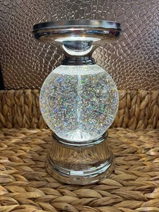 Nuevo Candelabro Bath & Body Works Copo de Nieve Jingle Bells Música Tocando 3 Mechas - Imagen 1 de 10