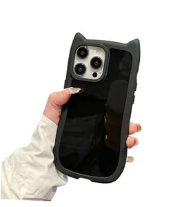 Compatible with iPhone 13 & iPhone 14 Case Cute Kawaii 3D Cat Ears Girls Women - Picture 1 of 7