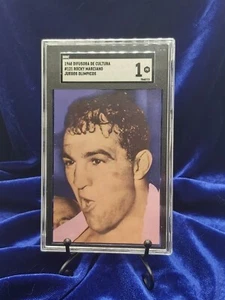 1968 Difusora/cultura Rocky Marciano #121 Boxing Card SGC 1 Rare! - Picture 1 of 3