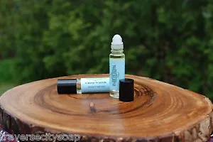 Crisp Water, Perfume Oil, Roll-on. cooling mint with rich cedar wood and musk. - Picture 1 of 1
