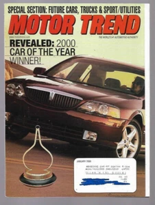 Motor Trend Magazine January 2000-Car Of The Year - Picture 1 of 2