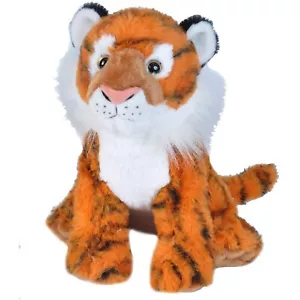 Wild Republic Adult Tiger 10 Inch Plush Figure NEW - Picture 1 of 1