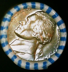 1974-P Uncirculated JEFFERSON NICKEL ROLL 💥💥💥💥💥💥💥💥💥💥💥💥💥💥💥💥💥💥💥 - Picture 1 of 3