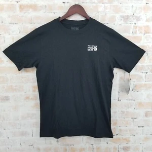 NWT Mountain Hardwear Regular MHW Back Logo Short Sleeve Black T-Shirt Small - Picture 1 of 6