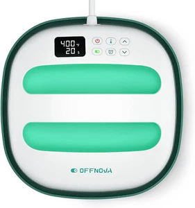 Máquina de Prensa de Calor para Camisetas, Prensa Portátil Planchada 9"x9" para Vinilo HTV - Imagen 1 de 8