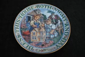 Royal Doulton China Plate,"Bless This House", Limited Edition, P07892 - Picture 1 of 4