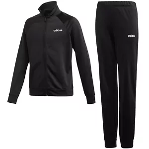 Adidas Girls YG ENTRY Tracksuit Football Training Full Zip Top Jacket Bottoms - Picture 1 of 7