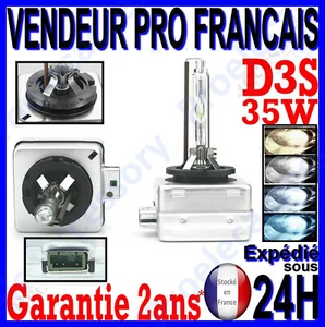 AMPOULE D3S AU XENON 35W KIT HID 12V LAMPE RECHANGE D ORIGINE FEU PHARE 4300K - Imagen 1 de 3