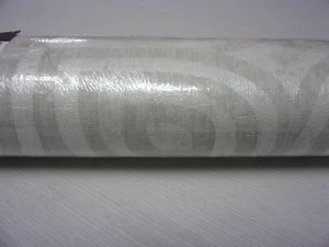 3 Rollen Titanium, Vliestapete,Azteken,Vintage,Creme,Silber   32737-3-6A - Bild 1 von 6